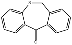 Dibenzo[b,e]thiepin-11(6H)-one Struktur