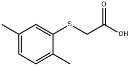 (2,5-DIMETHYL-PHENYLSULFANYL)-ACETIC ACID Struktur