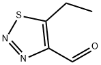 1,2,3-Thiadiazole-4-carboxaldehyde, 5-ethyl- (9CI) Struktur