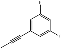 Benzene, 1,3-difluoro-5-(1-propynyl)- (9CI) Struktur