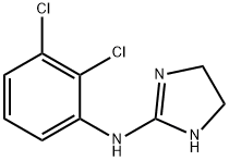 N-(2,3-Dichlorophenyl)-2-imidazoline-2-amine Struktur