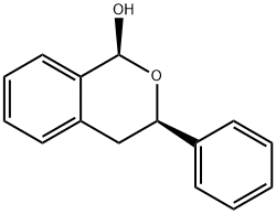 1H-2-Benzopyran-1-ol,3,4-dihydro-3-phenyl-,cis-(9CI) Struktur