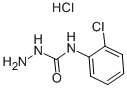 4-(2-CHLOROPHENYL)SEMICARBAZIDE HYDROCHLORIDE Struktur