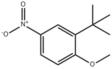 2-tert-butyl-1-methoxy-4-nitrobenzene Struktur