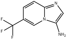 6-(Trifluoromethyl)imidazo[1,2-a]pyridin-3-amine Struktur