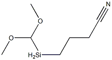 3-CYANOPROPYLMETHYLDIMETHOXYSILANE Struktur