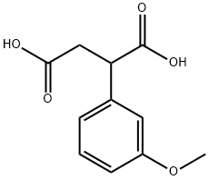 2-(3-METHOXYPHENYL)SUCCINIC ACID Struktur