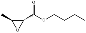 N-BUTYL (2R,3S)-(-)-2,3-EPOXYBUTYRATE Struktur