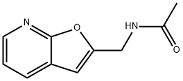 Acetamide,  N-(furo[2,3-b]pyridin-2-ylmethyl)- Struktur