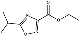 Ethyl 5-(Propan-2-Yl)-1,2,4-Oxadiazole-3-Carboxylate Struktur