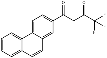 4,4,4-TRIFLUORO-1-PHENANTHREN-2-YL-BUTANE-1,3-DIONE Struktur