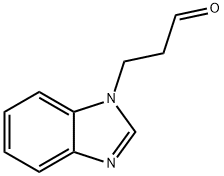 1H-Benzimidazole-1-propanal(9CI) Struktur