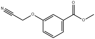 METHYL 3-(CYANOMETHOXY)BENZOATE Struktur