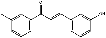 3'-methyl-3-hydroxychalcone Struktur