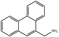 C-PHENANTHREN-9-YL-METHYLAMINE Struktur