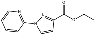 1-PYRIDIN-2-YL-1H-PYRAZOLE-3-CARBOXYLIC ACID ETHYL ESTER Struktur