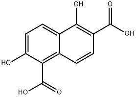 1,6-DIHYDROXYNAPHTHALENE-2,5-DICARBOXYLIC ACID Struktur