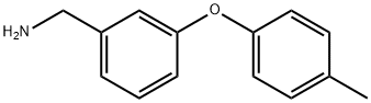 3-(4-METHYLPHENOXY)BENZYLAMINE HYDROCHLORIDE Struktur