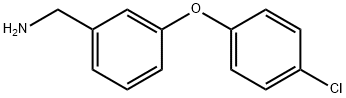 3-(4-CHLOROPHENOXY)BENZYLAMINE Struktur