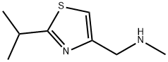 2-Isopropyl-4-(methylaminomethyl)thiazole Struktur