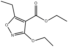 4-Isoxazolecarboxylicacid,3-ethoxy-5-ethyl-,ethylester(9CI) Struktur