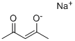 SODIUM 2,4-PENTANEDIONATE Struktur