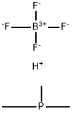 TRIMETHYLPHOSPHONIUM TETRAFLUOROBORATE Struktur