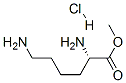 methyl L-lysinate hydrochloride Struktur