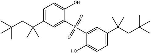 2,2'-SULFONYLBIS(4-TERT-OCTYLPHENOL) Struktur