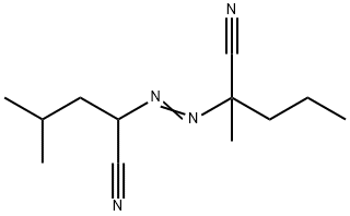 2,4'-dimethyl-2,2'-azodivaleronitrile Struktur