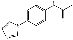 4-(1,2,4-TRIAZOL-4-YL)ACETANILIDE Struktur