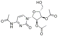 2',3'-O,N4-triacetylcytidine Struktur