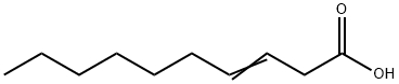 3-DECENOIC ACID Struktur