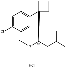 (R)-(+)-SIBUTRAMINE HCL Struktur