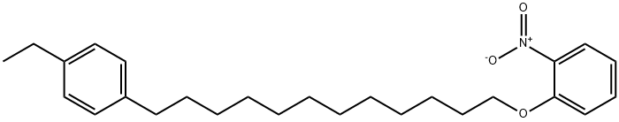 [12-(4-ETHYLPHENYL)DODECYL] 2-NITROPHENYL ETHER Struktur