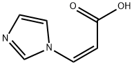 2-Propenoicacid,3-(1H-imidazol-1-yl)-,(Z)-(9CI) Struktur