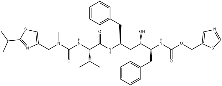 Ritonavir Struktur