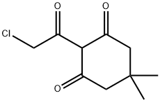 1,3-Cyclohexanedione, 2-(chloroacetyl)-5,5-dimethyl- (9CI) Struktur