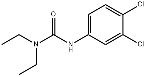 N'-(3,4-Dichlorophenyl)-N,N-diethylurea Struktur