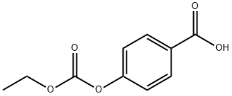 4-Ethoxycarbonyloxybenzoicacid Struktur