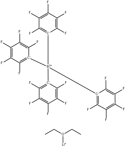 LITHIUM TETRAKIS(PENTAFLUOROPHENYL)BORATE-ETHYL ETHER COMPLEX price.