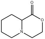 Pyrido[2,1-c][1,4]oxazin-1(6H)-one,  hexahydro- Struktur