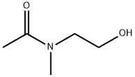 N-(2-hydroxyethyl)-N-methylacetamide Struktur