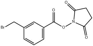 3-(BROMOMETHYL)BENZOIC ACID N-SUCCINIMID Struktur