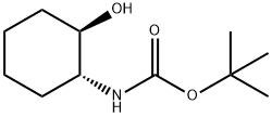 (1R,2R)-trans-N-Boc-2-Aminocyclohexanol Struktur