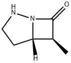 1,2-Diazabicyclo[3.2.0]heptan-7-one,6-methyl-,cis-(9CI) Struktur