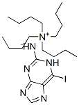 TETRABUTYLAMMONIUM (6-IODO-1H-PURIN-2-YL)AMIDE Struktur