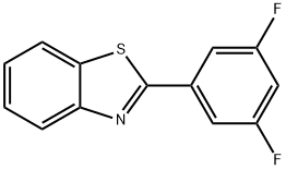 2-(3,5-Difluoro-phenyl)-benzothiazole Struktur