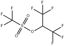 HEXAFLUOROISOPROPYL TRIFLUOROMETHANESULFONATE Structure