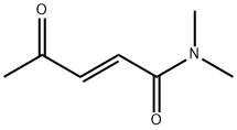 2-Pentenamide, N,N-dimethyl-4-oxo-, (E)- (9CI) Struktur